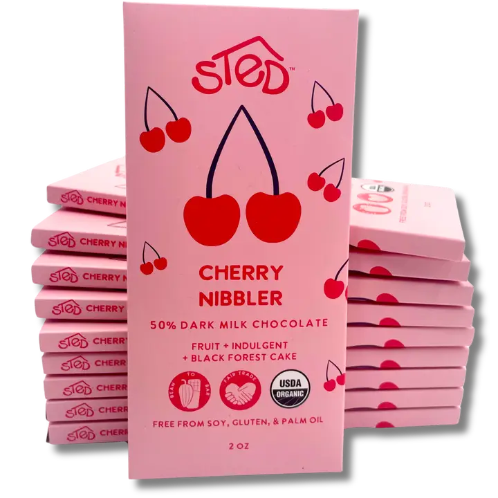 Cherry Nibbler Chocolate Bar