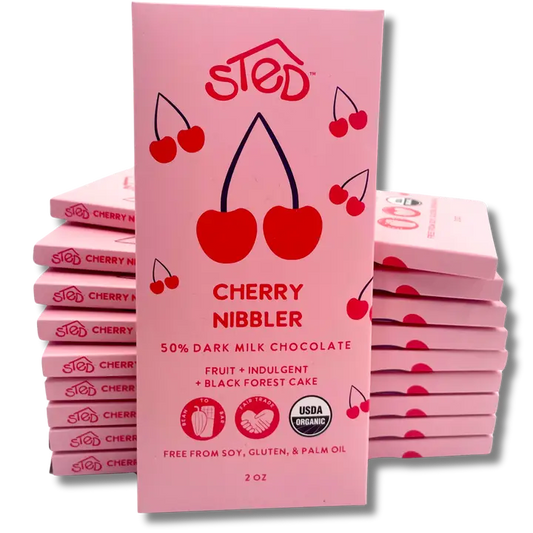 Cherry Nibbler Chocolate Bar