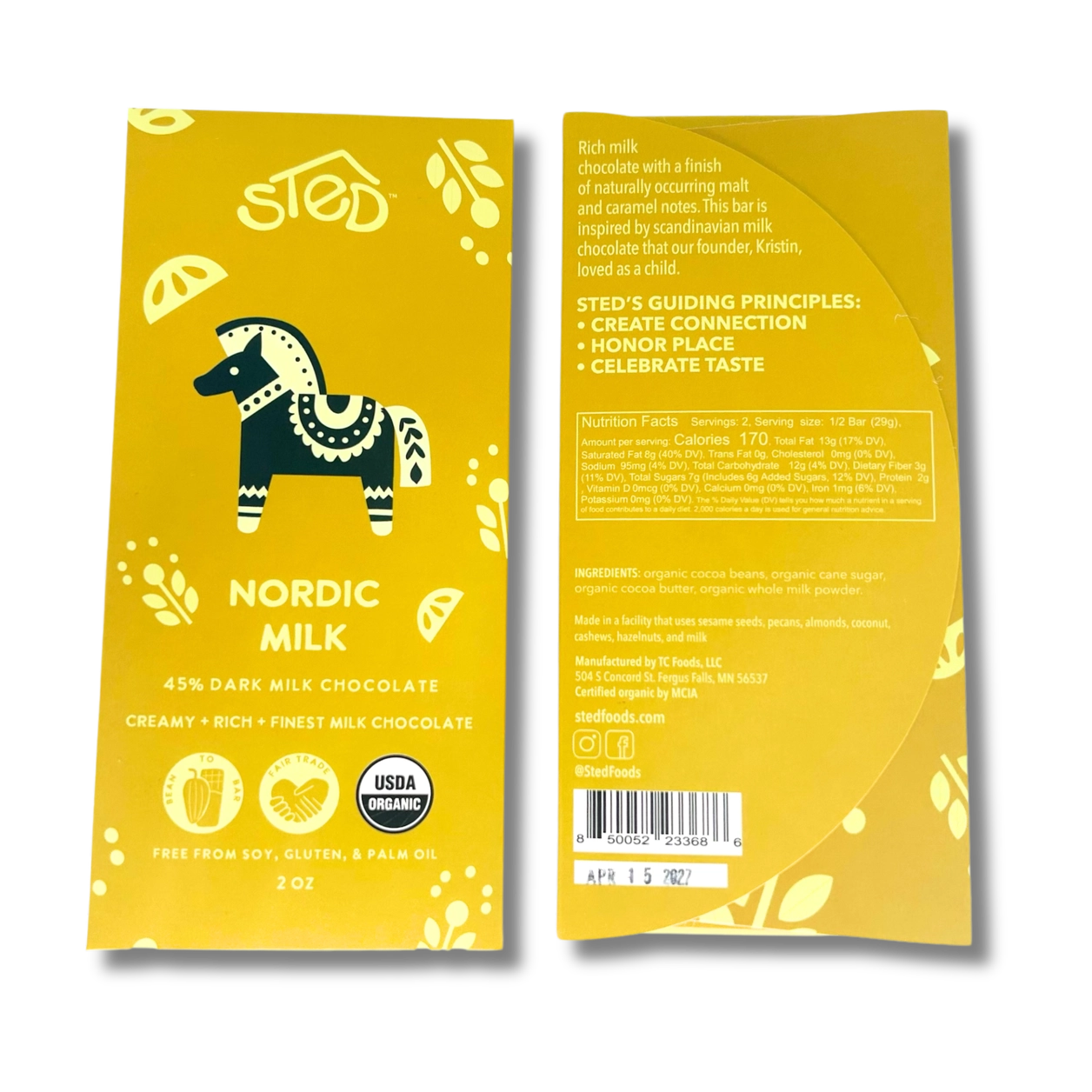Nordic Milk Chocolate Bar